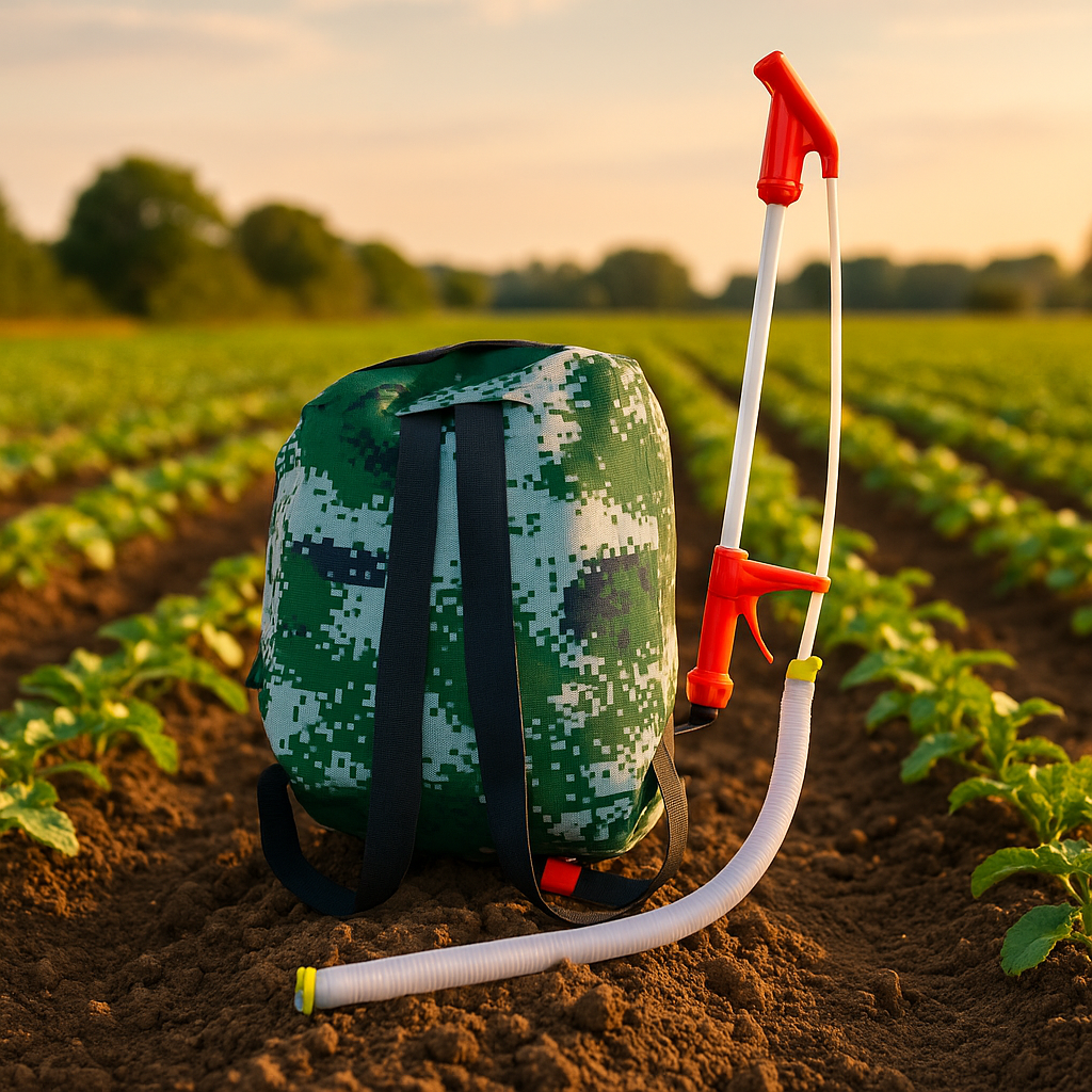 Sac à dos pour distribution d’engrais