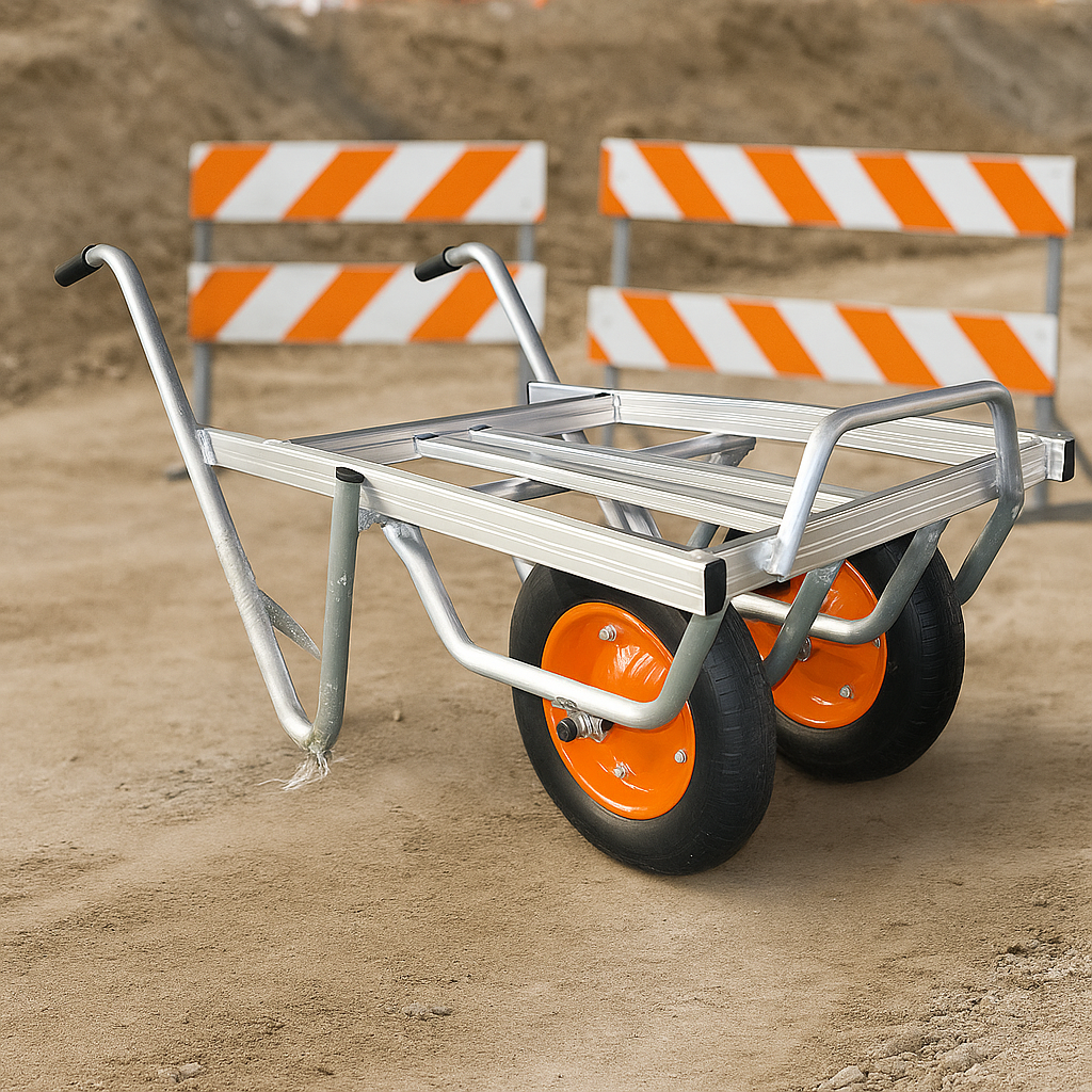 Brouette pour caisse