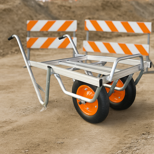 Brouette pour caisse