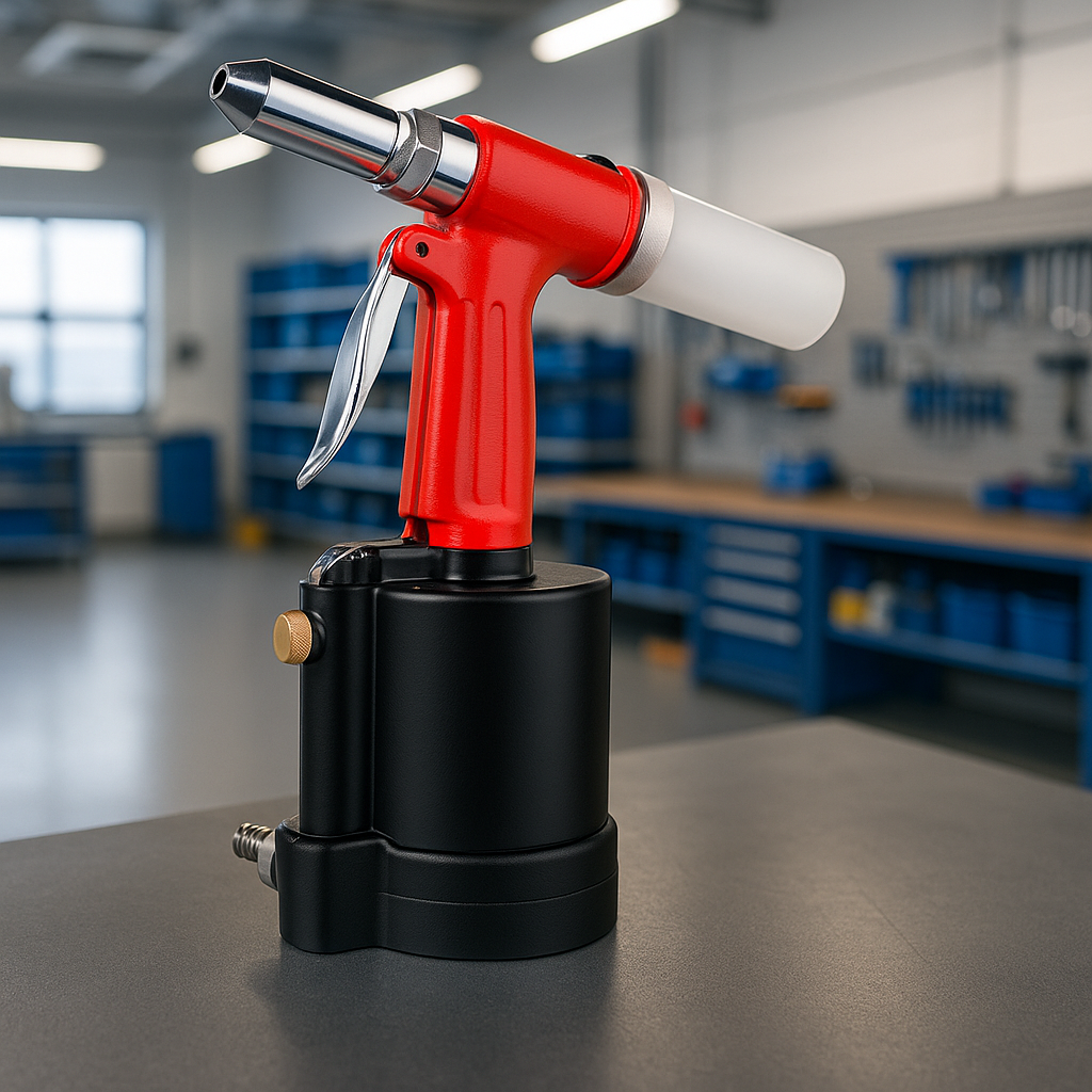 Pince à rivet pneumatique